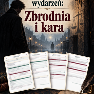 Sprawdzian Zbrodnia i kara – kolejność wydarzeń – (DOC + PDF) + odpowiedzi