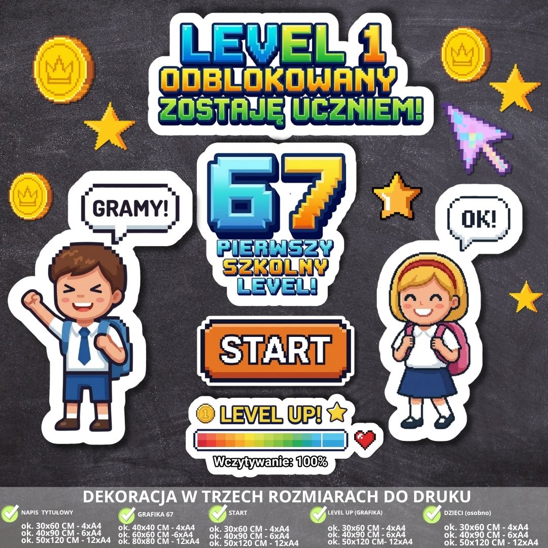 dekoracja-na-pasowanie-na-ucznia-klasy-1-motyw-67-six-seven (1)