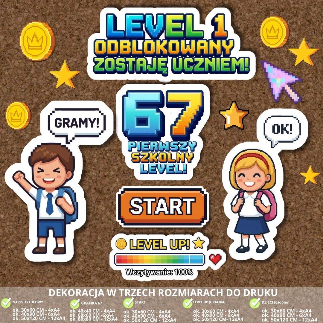 dekoracja-na-pasowanie-na-ucznia-klasy-1-motyw-67-six-seven (4)
