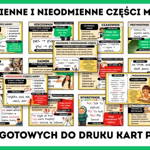 odmienne-i-nieodmienne-czesci-mowy-gazetka-szkolna-prezentacja