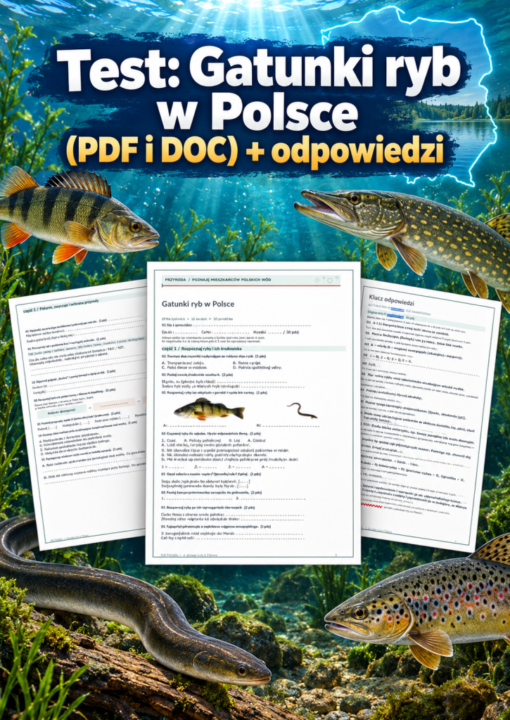test-gatunki-ryb-w-polsce-pdf-i-doc-odpowiedzi
