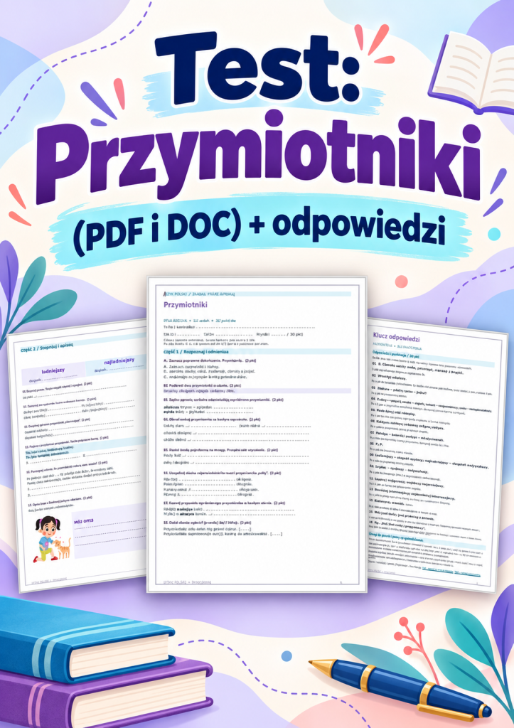 test-przymiotniki-pdf-i-doc-odpowiedzi