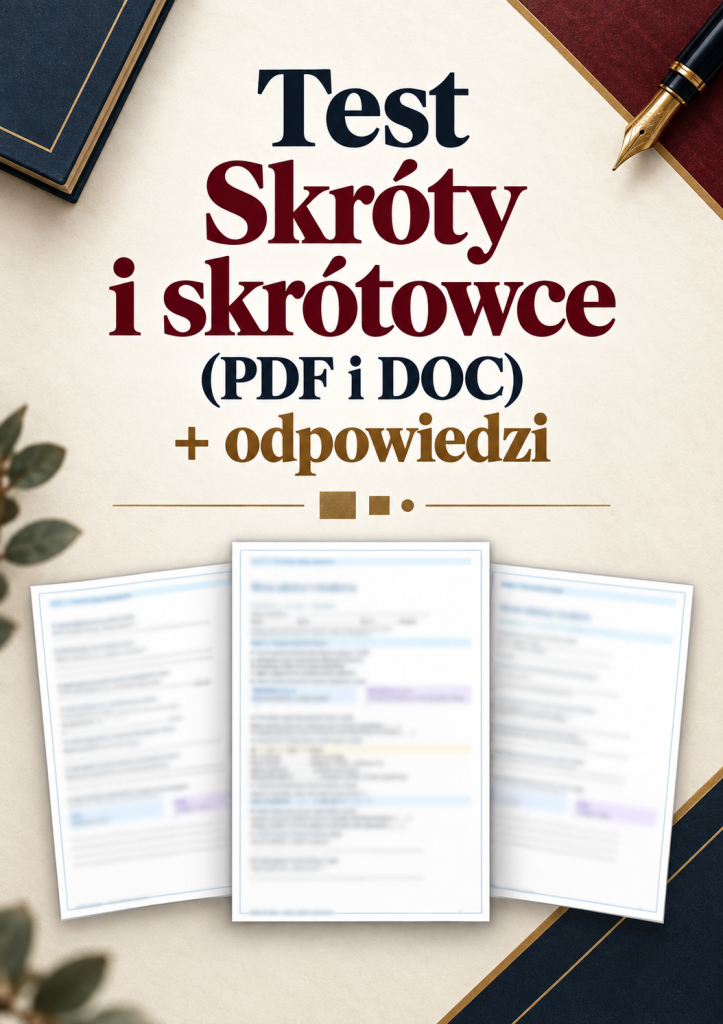 test-skroty-i-skrotowce-pdf-i-doc-odpowiedzi