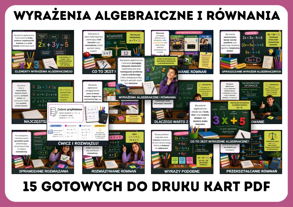 wyrazenia-algebraiczne-i-rownania-gazetka-szkolna-prezentacja-pdf