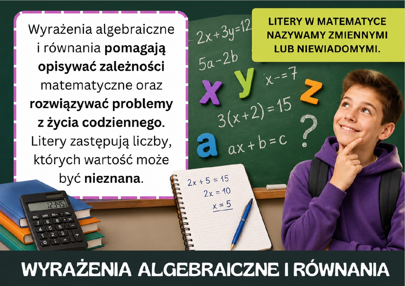 wyrazenia-algebraiczne-i-rownania-gazetka-szkolna-prezentacja-pdf-2