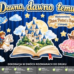 Dekoracja na Międzynarodowy Dzień Postaci z Bajek (zamek) (4)