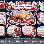Dekoracja na Narodowe Święto Niepodległości – 2 rozmiary – (dzień dumy) (3)