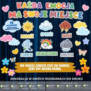 Dekoracja na Światowy Dzień Zdrowia Psychicznego – 2 rozmiary (emocje) (1)