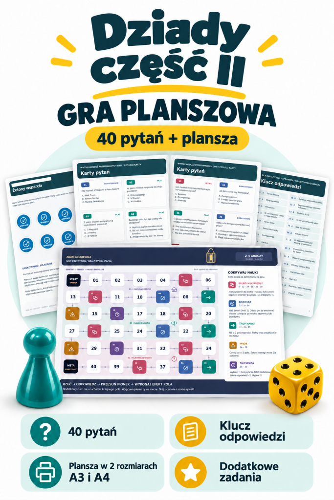 Dziady część II – gra planszowa