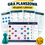 Dziady części III – gra planszowa – 40 pytań + plansza (grywalizacja)