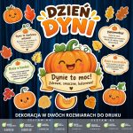 Dzień Dyni – dekoracja w 2 rozmiarach (Dynie to moc) (1)