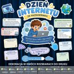 Dzień Internetu - dekoracja w 2 rozmiarach (plansze informacyjne) (1)