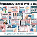 Światowy Dzień Mycia Rąk – gazetka szkolna – prezentacja PDF