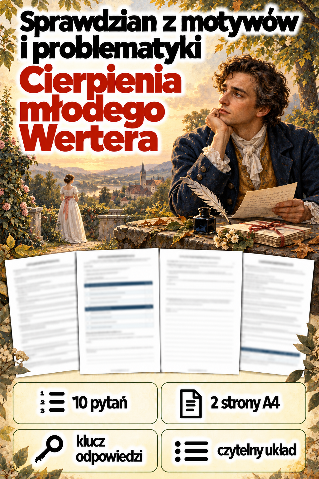 cierpienia-mlodego-wertera-sprawdzian-motywy-i-problematyka-10-zadan