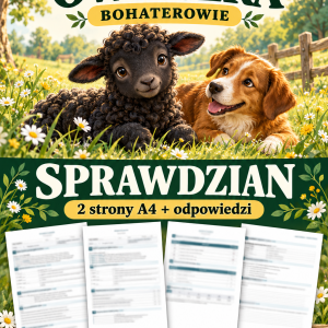 czarna-owieczka-bohaterowie-sprawdzian-2-strony-a4-odpowiedzi