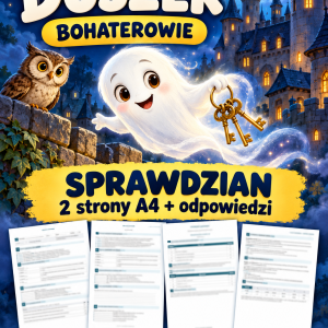 maly-duszek-bohaterowie-sprawdzian-2-strony-a4-odpowiedzi