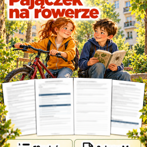 pajaczek-na-rowerze-sprawdzian-motywy-i-problematyka-10-zadan