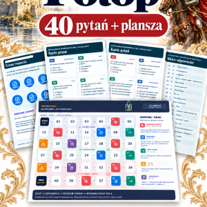 potop-gra-planszowa-40-pytan-plansza-grywalizacja
