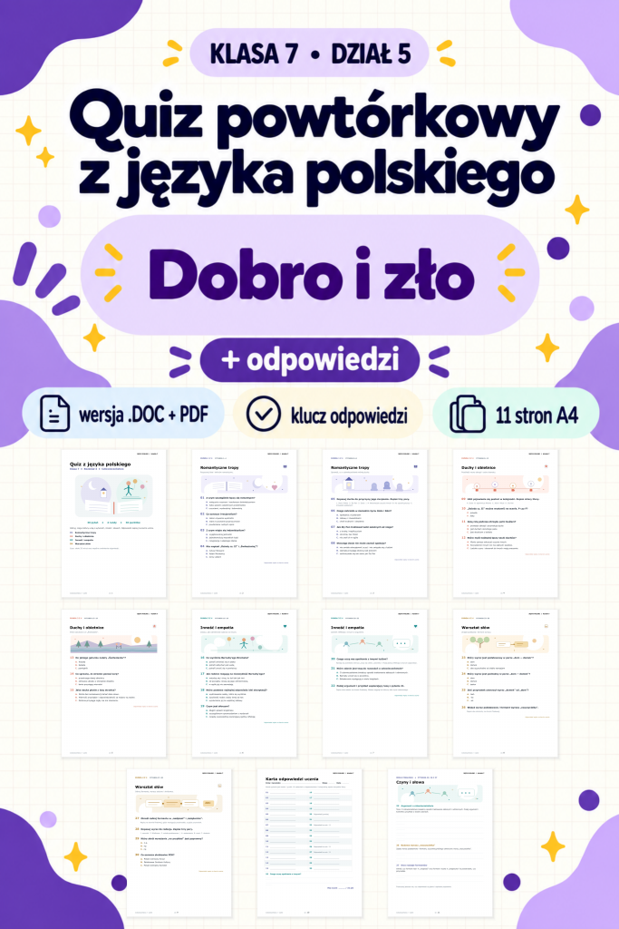 quiz-powtorkowy-z-jezyka-polskiego-klasa-7-dzial-5-dobro-i-zlo-odpowiedzi