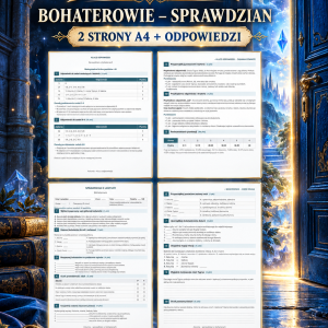 za-niebieskimi-drzwiami-bohaterowie-sprawdzian-2-strony-a4-odpowiedzi